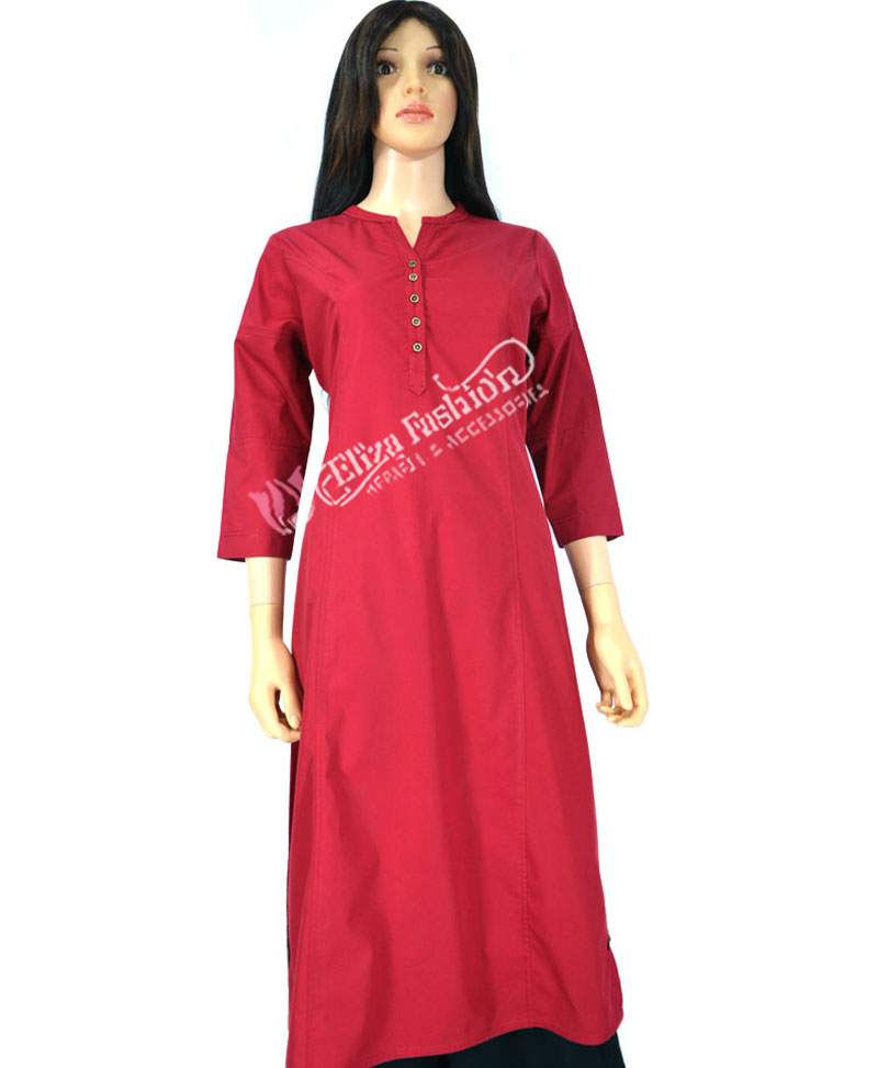 Buy Rangavali Stylish Maroon Cotton Ikat Handloom Dress for Women | Western  A-Line Readymade Outfit Cotton Kurti for Woman | Cotton Desses for Ladies |  1 Piece | Maroon, S, 32 at Amazon.in