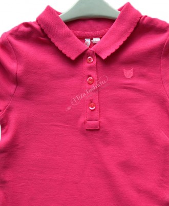 Girls 100% Cotton Pink T-Shirt 6-7 Years