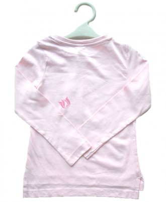 Girls 100% Cotton Light Pink T-Shirt 5-6 Years