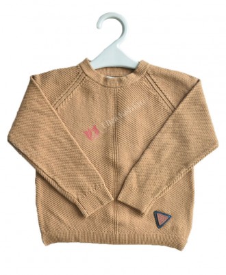 Boys Woolen Khaki Color Sweater 2-3 Years