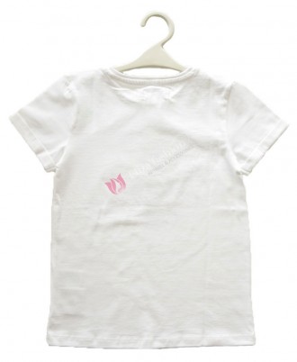 Girls 100% Cotton White T-Shirt 10-11 Years