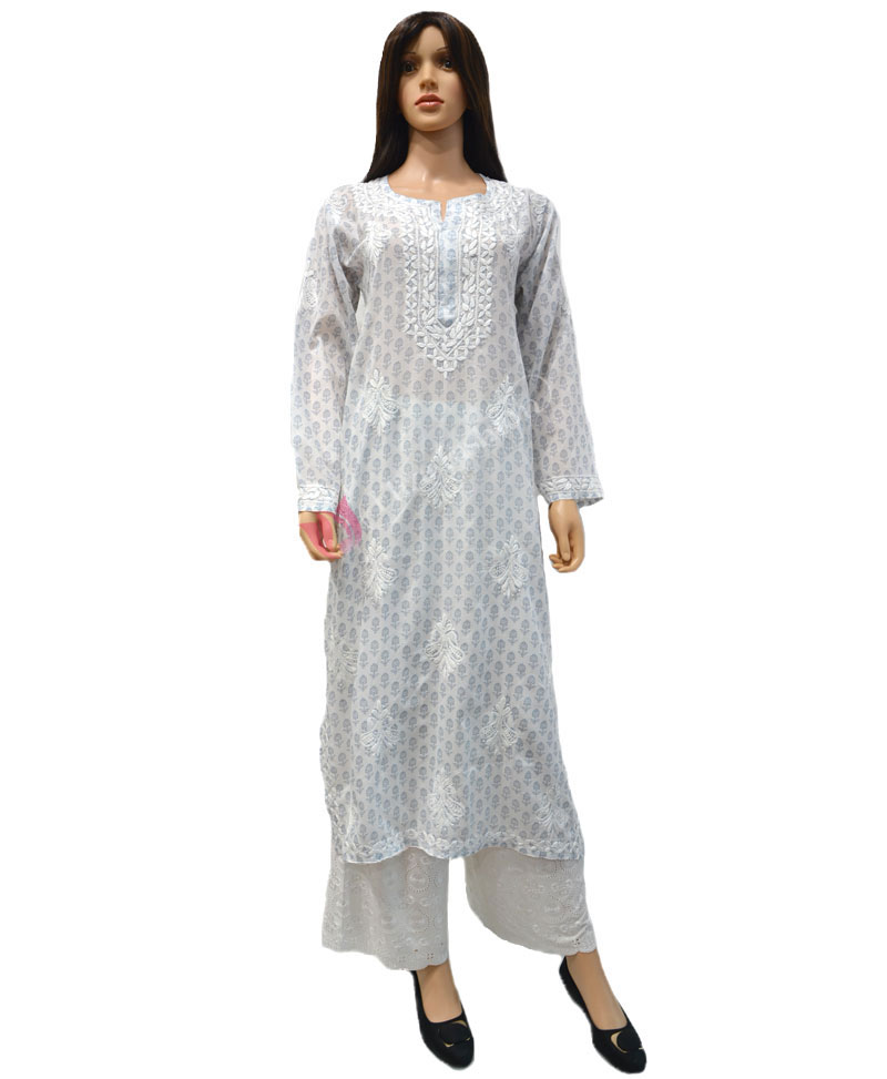 KURTA PANT DUPATTA White Chikankari Kurti Indian Handmade Kurta Bollywood  Designer Salwaar Kameez With Stole Pakistani Wear Gift for Her - Etsy |  Kurta with pants, Clothes for women, Kurti